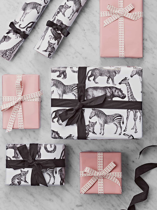 Menagerie Reversible Wrapping Paper