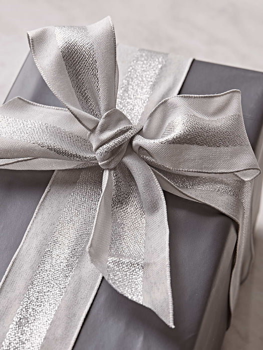 Grey Stripe Ribbon