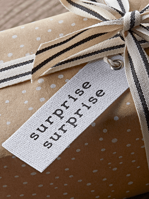 Six Surprise Gift Tags