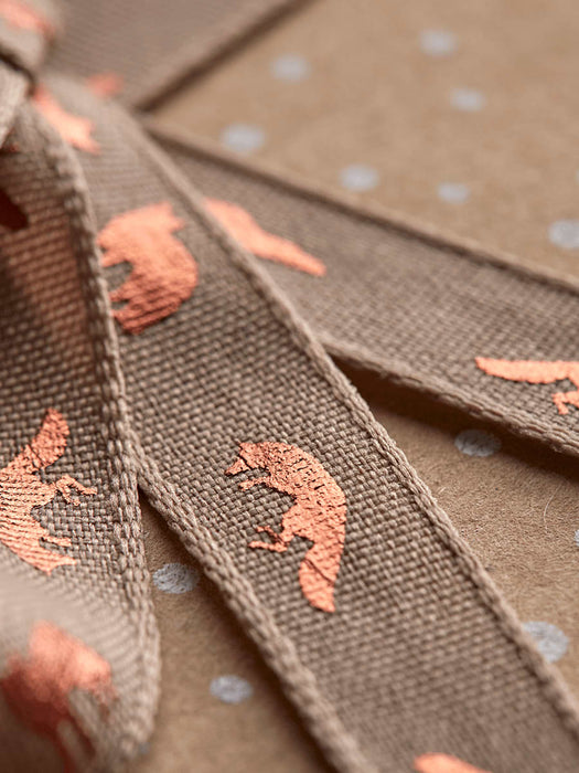 Copper Foxes Ribbon