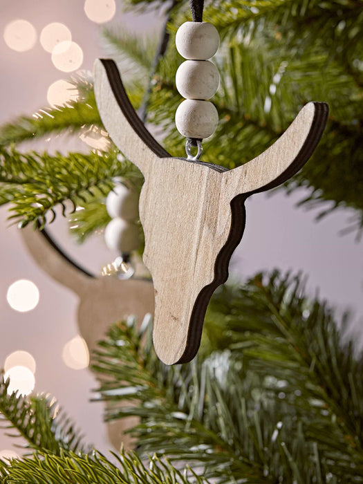 Six Steer Skull Decorations
