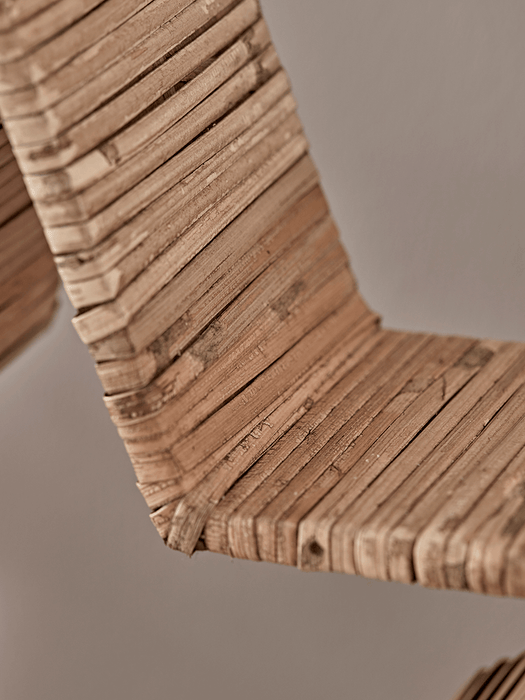 Three Standing Rattan Stars