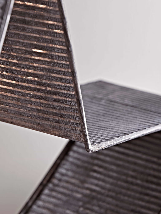 Three Fluted Metal Standing Stars