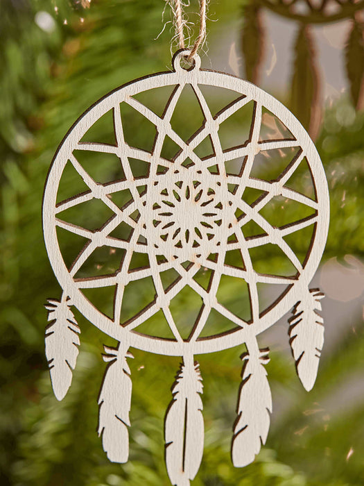 Nine Wooden Dreamcatchers