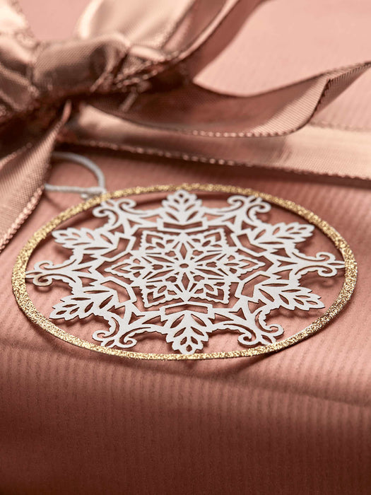 Eighteen Filigree Snowflakes