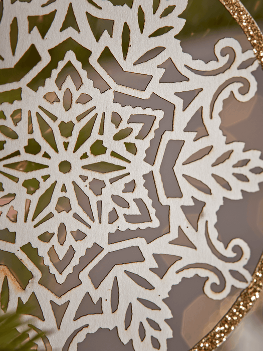 Eighteen Filigree Snowflakes