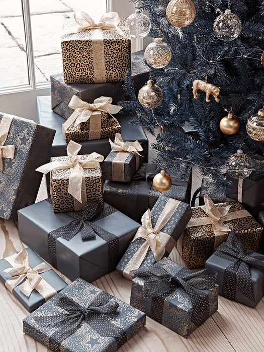 Golden Leopard Wrapping Paper