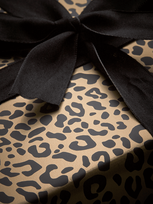 Golden Leopard Wrapping Paper
