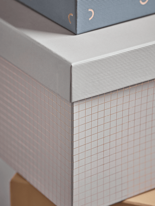 Four Geometric Gift Boxes