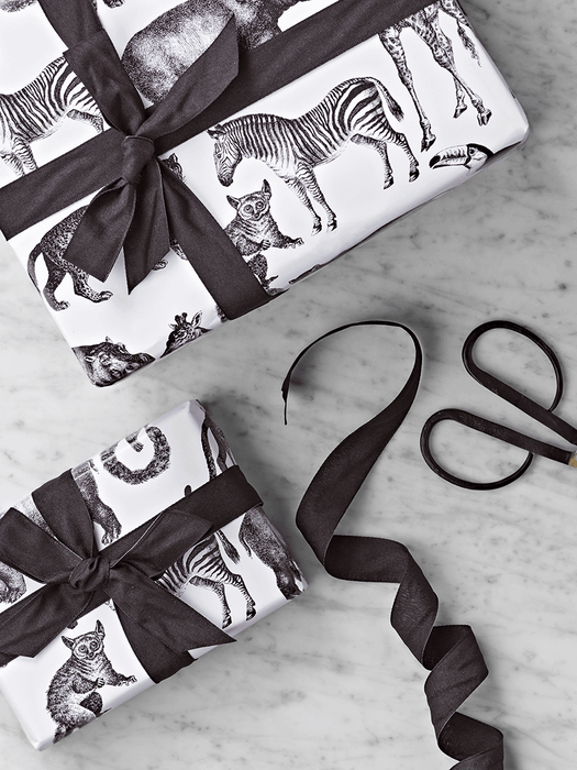 Menagerie Reversible Wrapping Paper