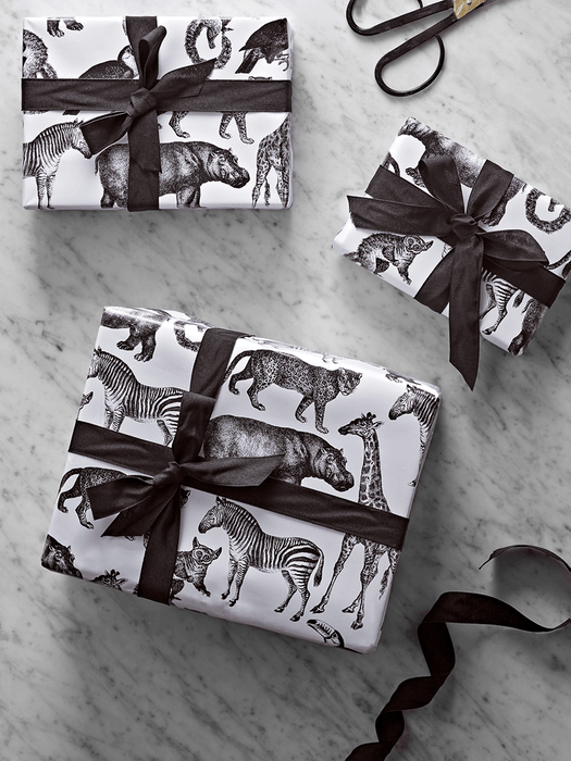 Menagerie Reversible Wrapping Paper