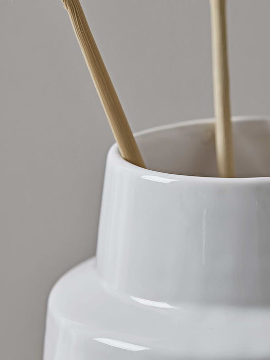 Resist Glaze Vase - Slim