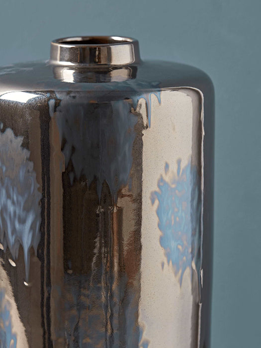 Column Vase - Glazed - Lustre