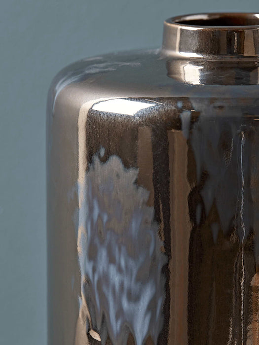 Column Vase - Glazed - Lustre