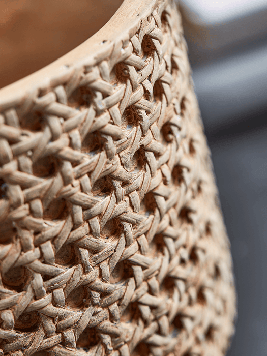 Cane Effect Concrete Planters