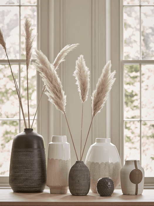 Resist Glaze Vase - Slim
