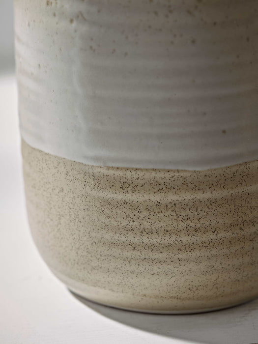 Speckle Glaze Dipped Vase