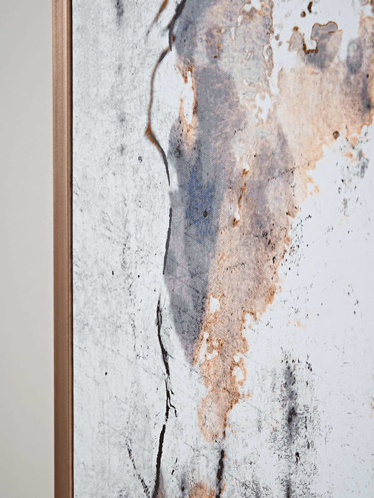 Copper Horse Framed Canvas