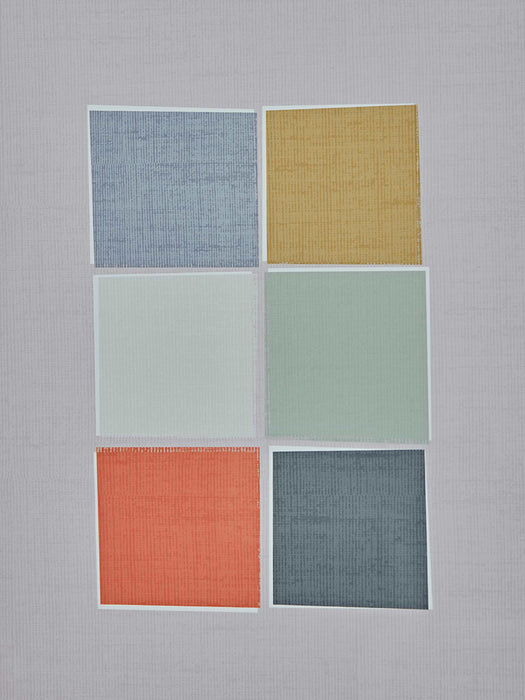 Colourblock Framed Print - Squares