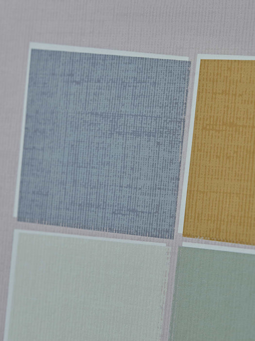 Colourblock Framed Print - Squares