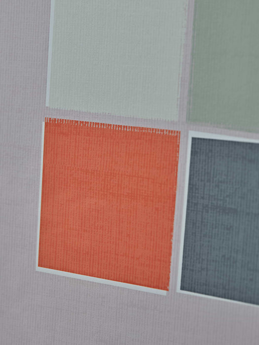 Colourblock Framed Print - Squares
