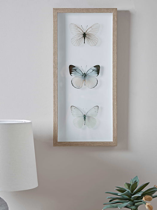 Transparent Butterfly Prints - Blue Mix