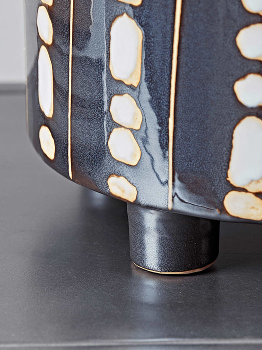 Resist Glaze Planter