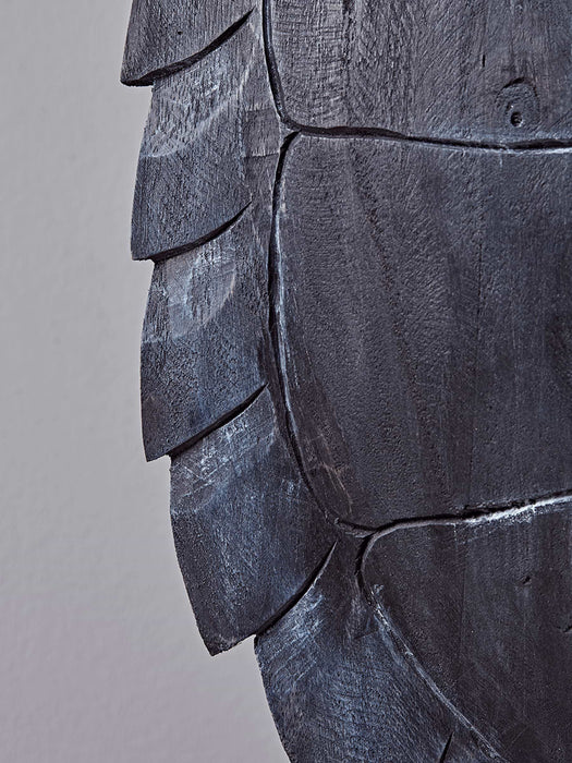 Standing Turtle Shell - Black