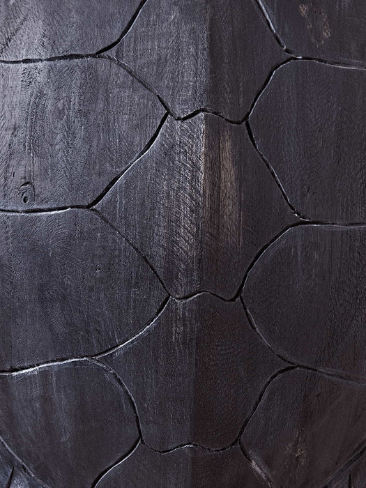 Standing Turtle Shell - Black