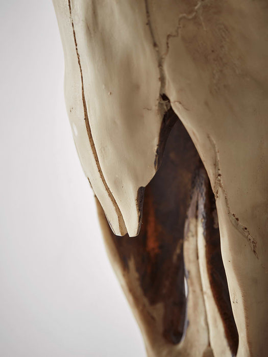 Decorative Faux Buffalo Skull