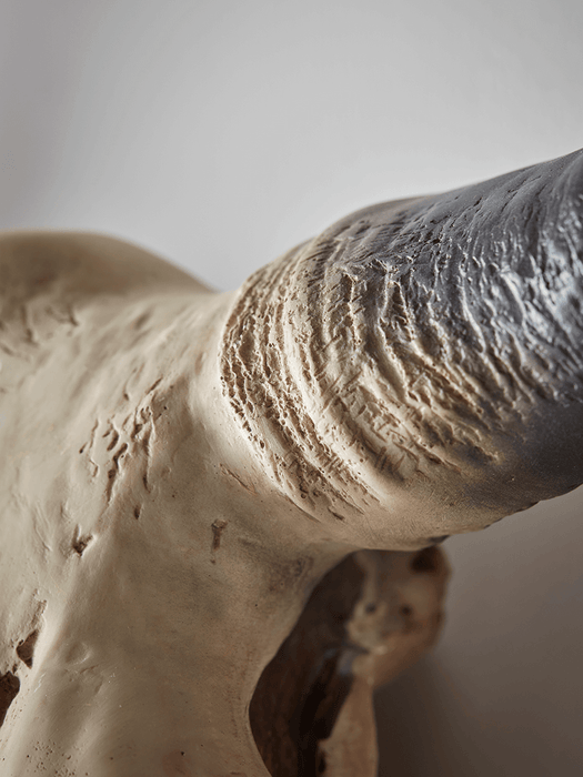 Decorative Faux Buffalo Skull