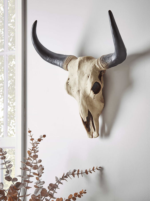 Decorative Faux Buffalo Skull