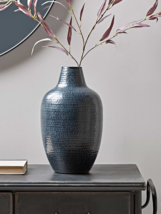 Textured Ink Vase