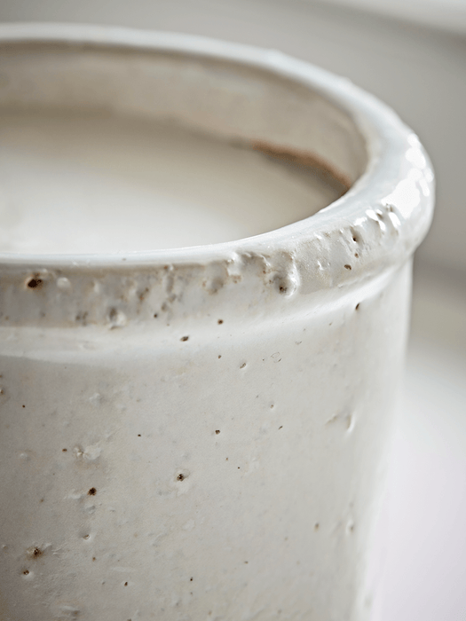Two Tone Potted Candle