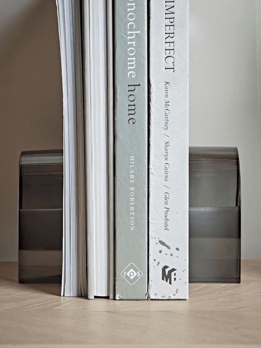Smoked Glass Bookend