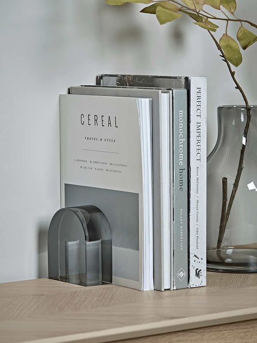 Smoked Glass Bookend