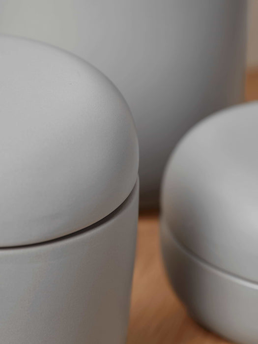 Three Glazed Storage Jars