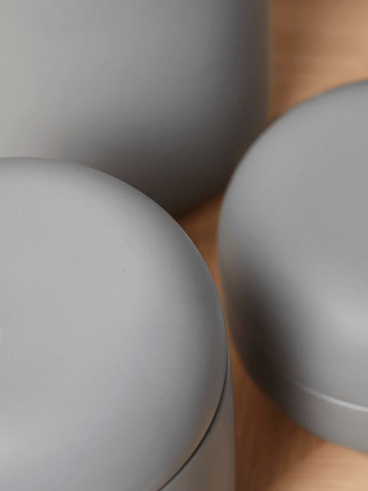 Three Glazed Storage Jars