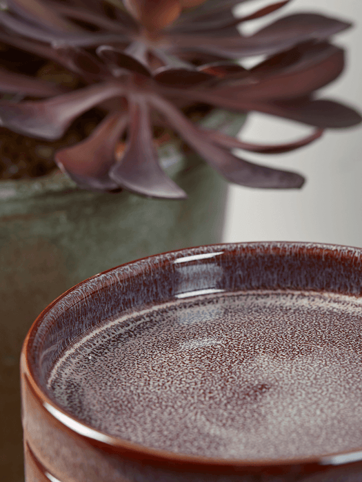 Two Glazed Pots