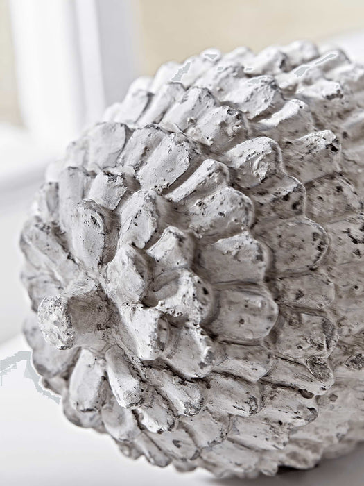 Distressed Concrete Pinecone