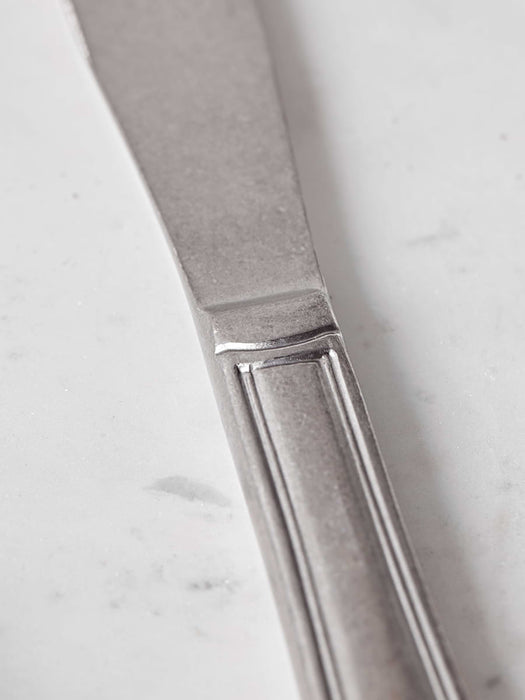 Antique Silver Tumbled Cutlery Set