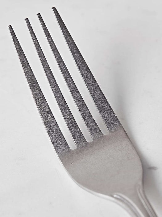 Antique Silver Tumbled Cutlery Set