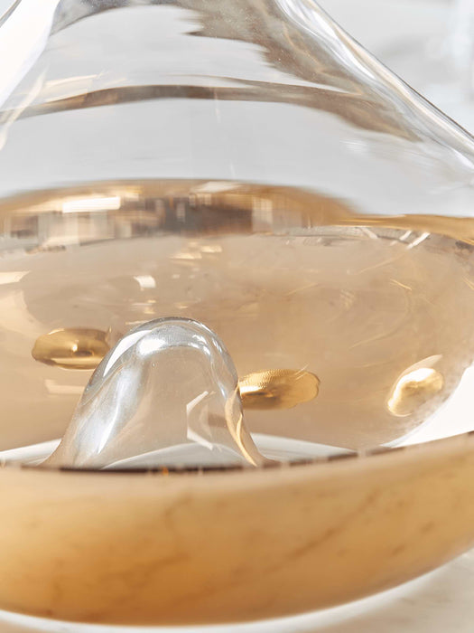 Dipped Gold Decanter