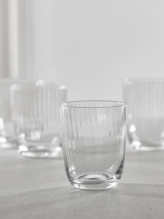 Four Fluted Tumblers