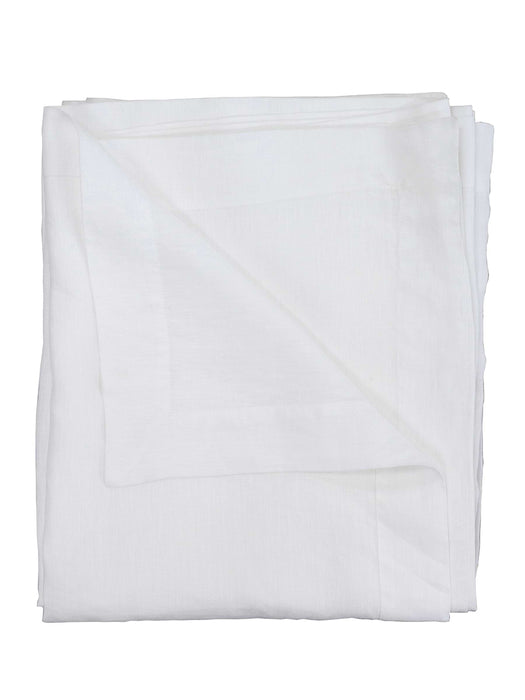 Linen Tablecloth - White