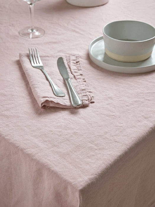 Linen Tablecloth - Blush