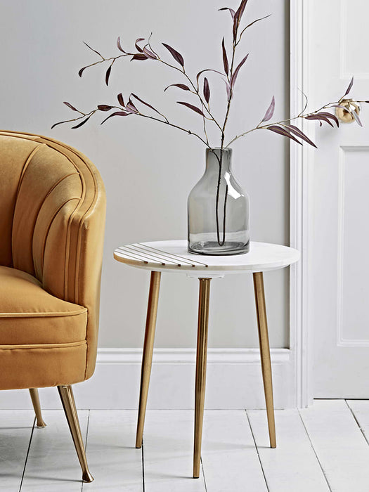 Marble Topped Side Table