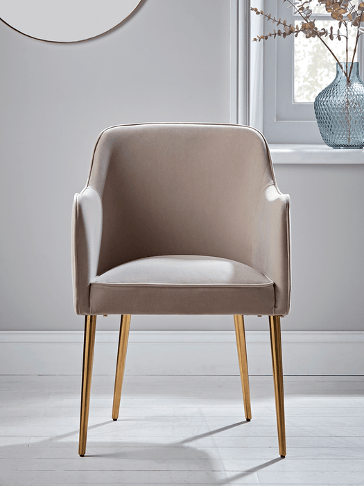 Mida Velvet Occasional Chair