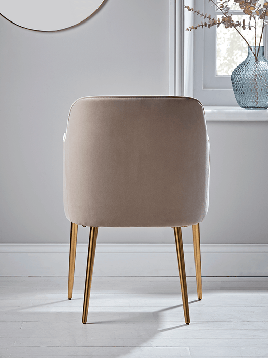 Mida Velvet Occasional Chair