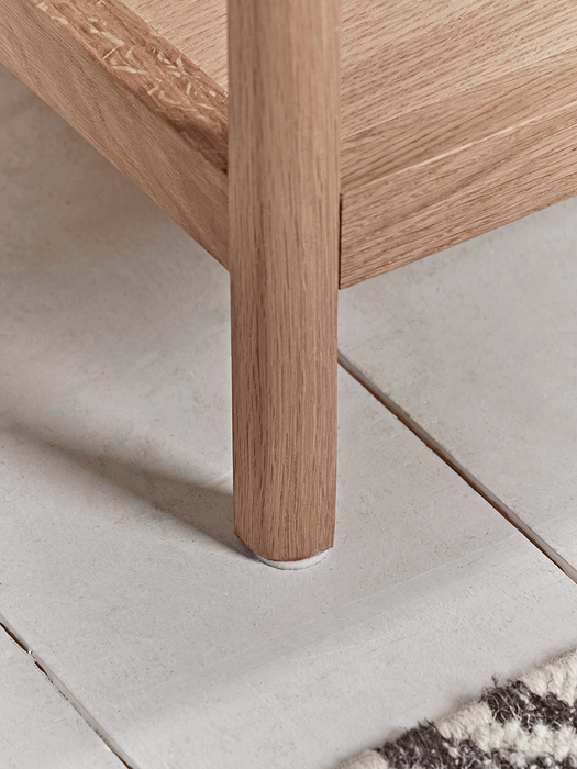 Tall Oak Shelving Unit